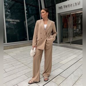 3 piece set - blazer, pants and skort